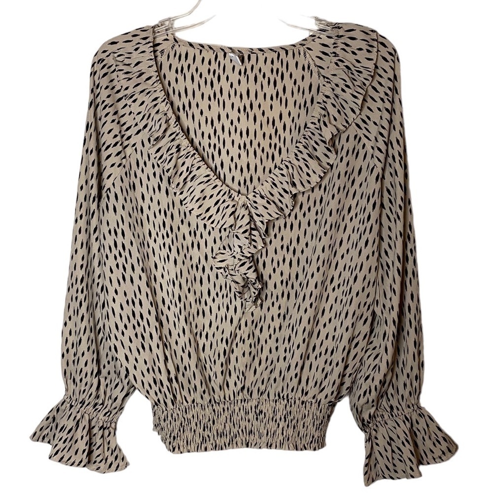 Glam Women’s Animal Print Blouse